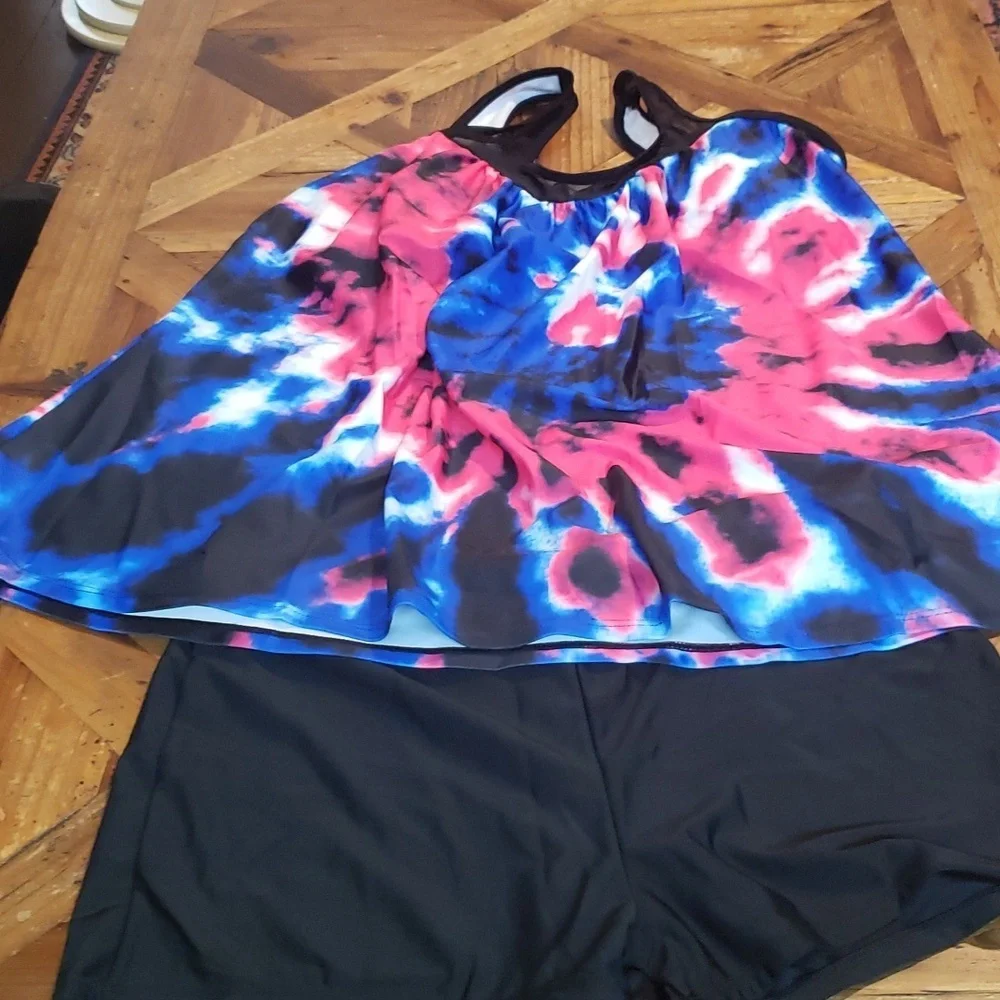 Corfrute top of 2 pc bathing suit size xxl